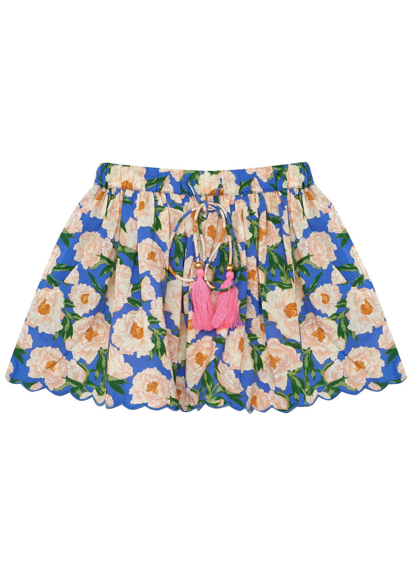 Anna Skirt-Soirée Bouquet Bondi Blue