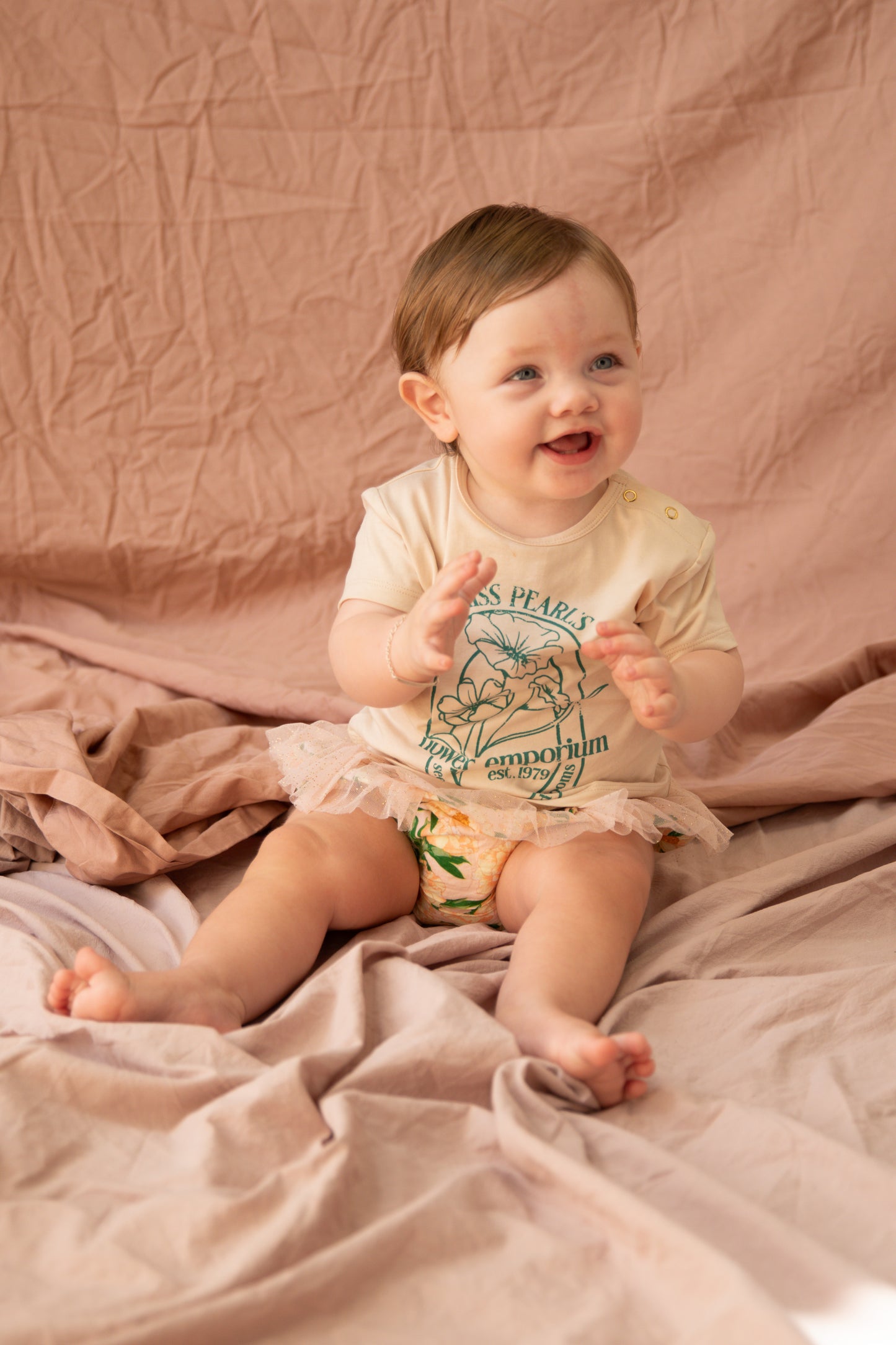 Baby Kate T-Shirt- Almond Flour