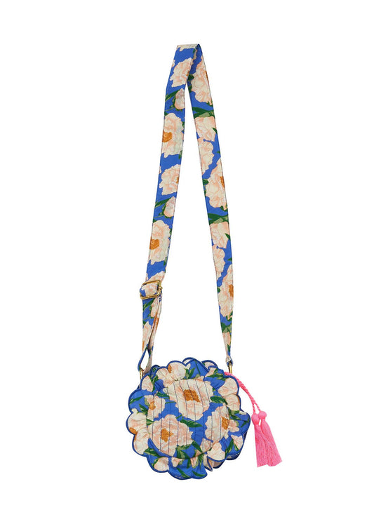 Bloom hand bag-Soirée Bouquet Bondi Blue