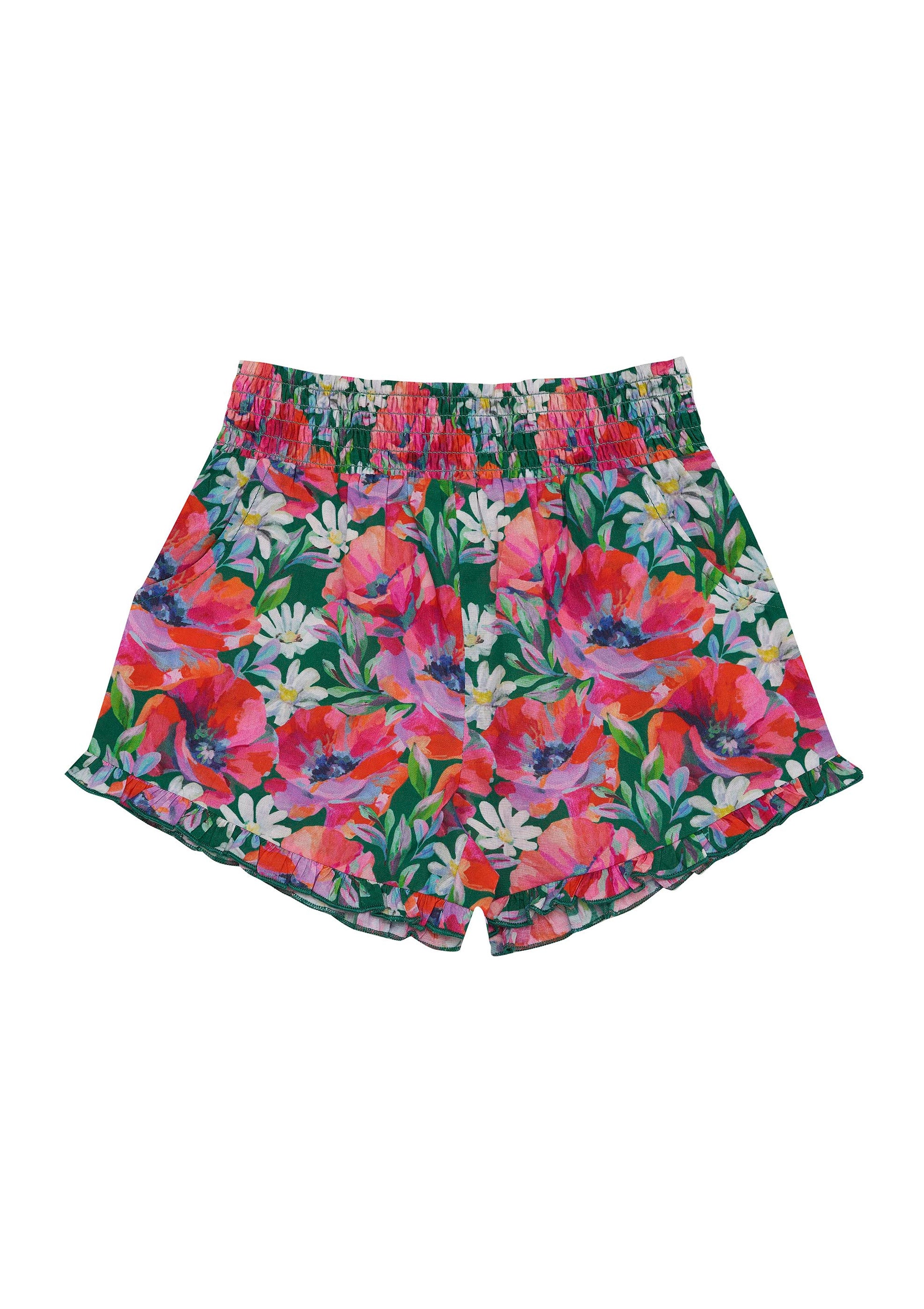 Eliza Shorts - Foliage - Summer Field – Bella and Lace