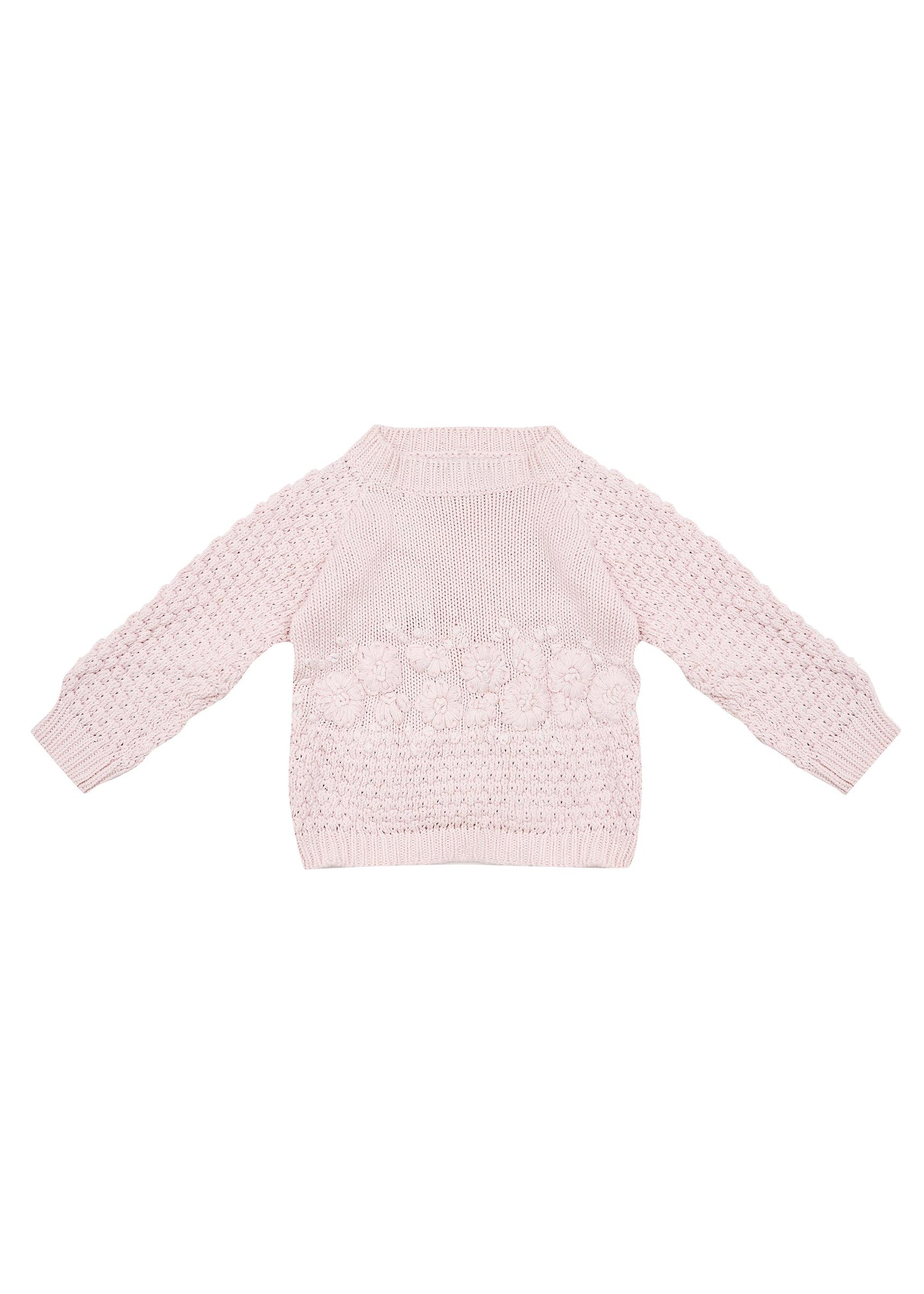 Marigold Knitted Jumper - Coconut Ice
