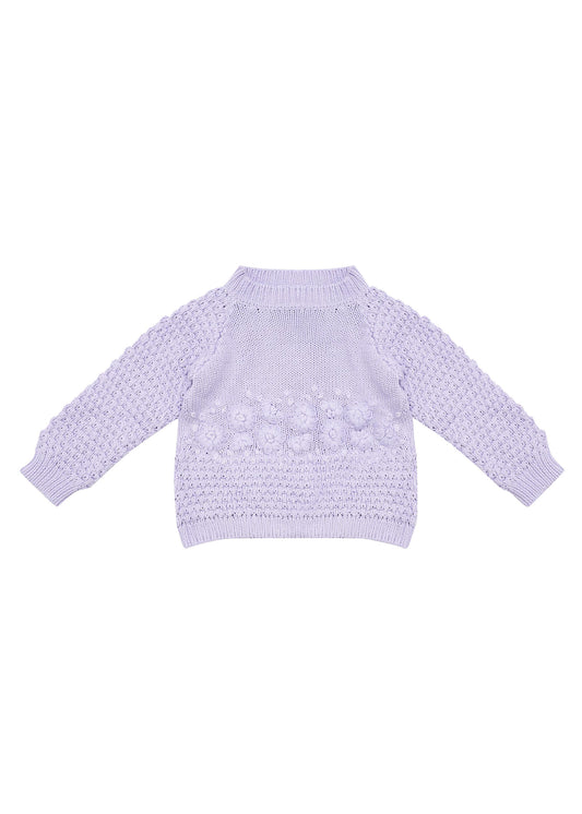 Marigold Knitted Jumper - Lavender Fields
