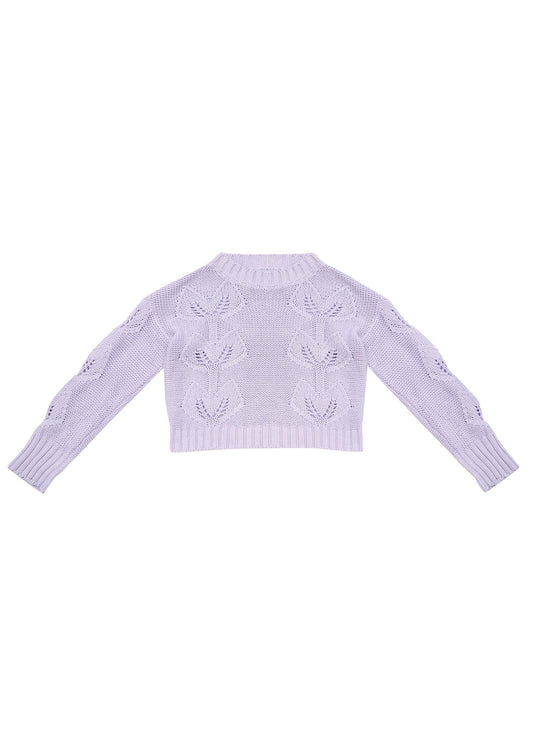 Minty Knitted Jumper - Lavender Fields