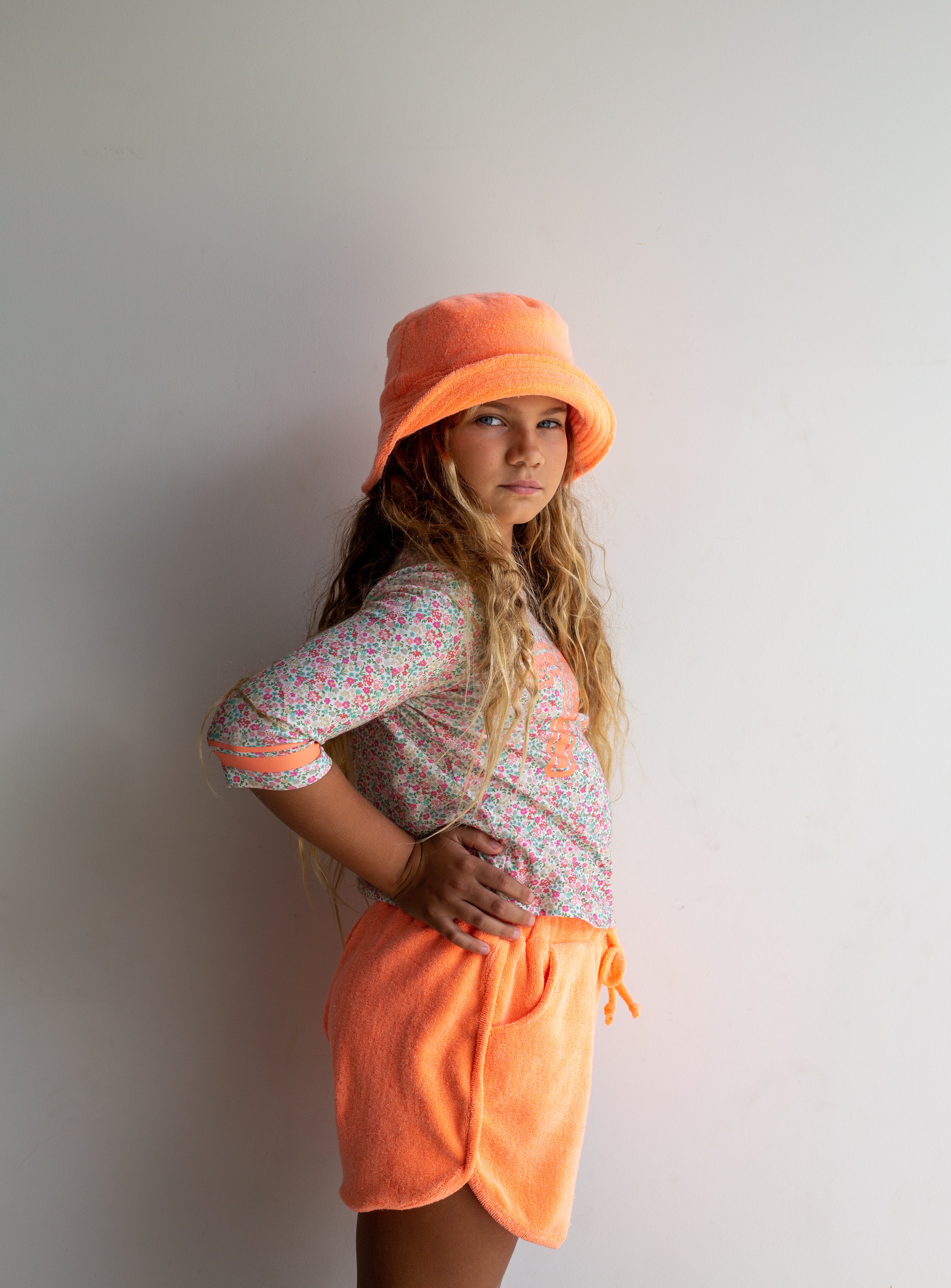 Bright orange cheap bucket hat