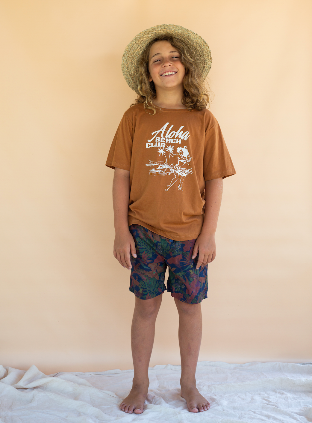 Lewis T-Shirt - Aloha Mud