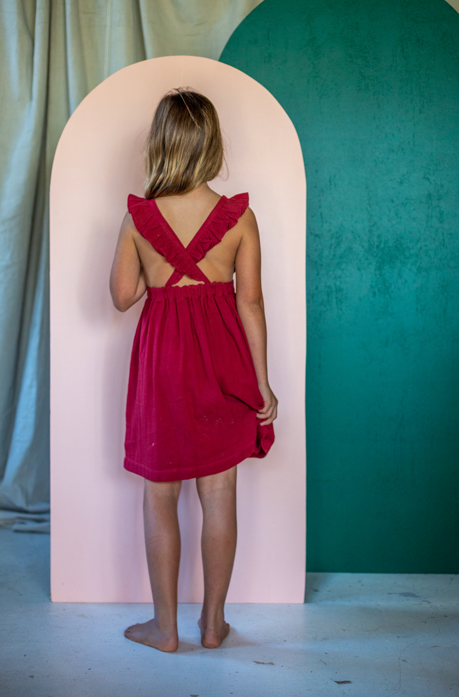 Plum Dress - Red Wattle