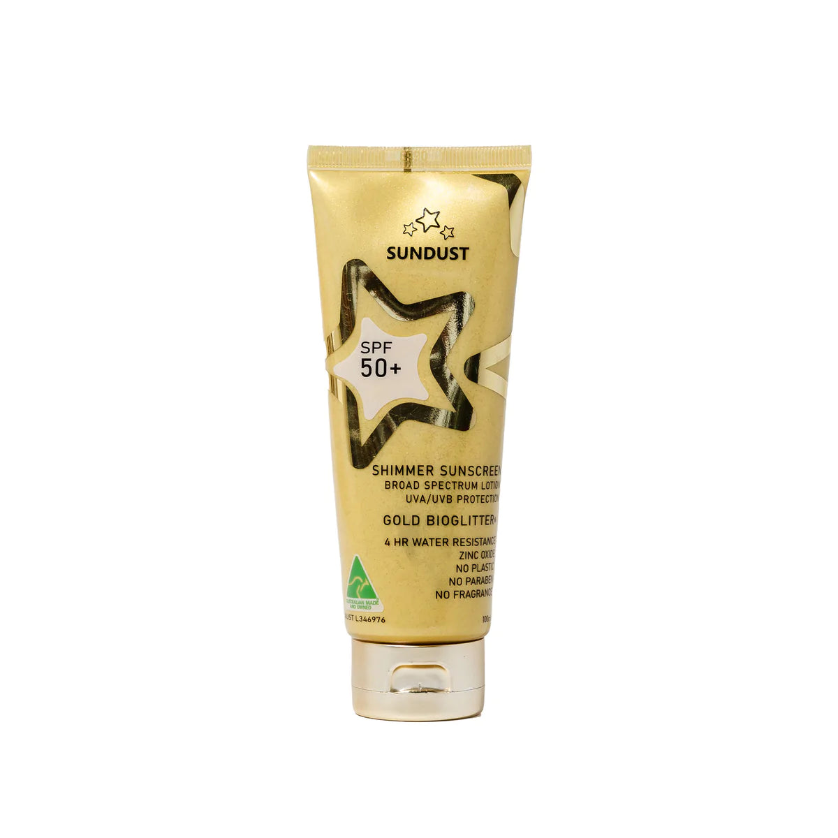 SunDust Gold Bio Shimmer SPF50+ Sunscreen