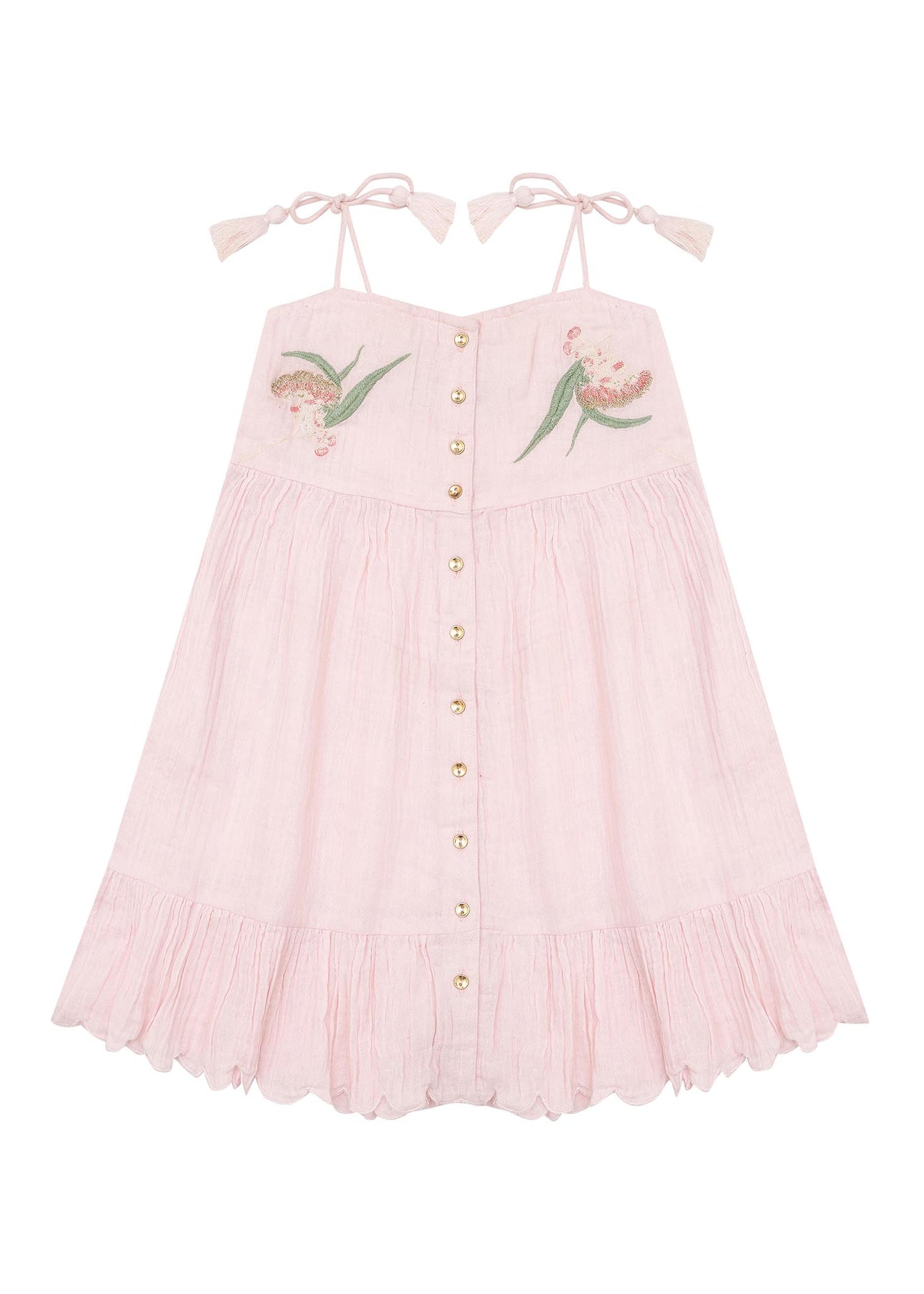 Tinsel Dress - Pink Candy